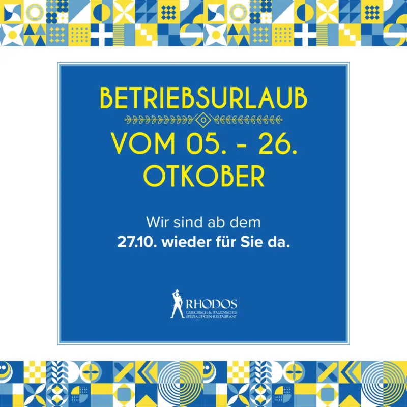 Betriebsurlaub
